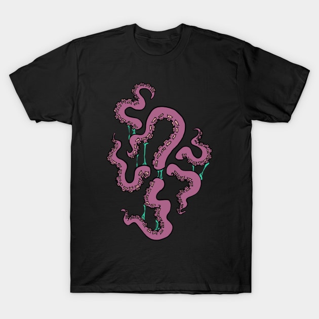 Tentacles T-Shirt by jennaemcc